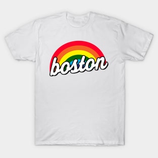Boston Gay Pride Rainbow T-Shirt